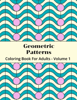 Geometric Patterns Coloring Book For Adults 1
