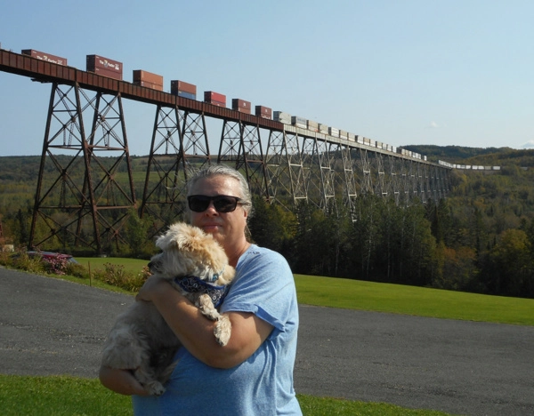 A Doggy Day Trip To Grand Falls NB