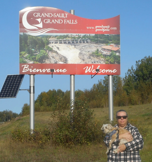 A Doggy Day Trip To Grand Falls NB