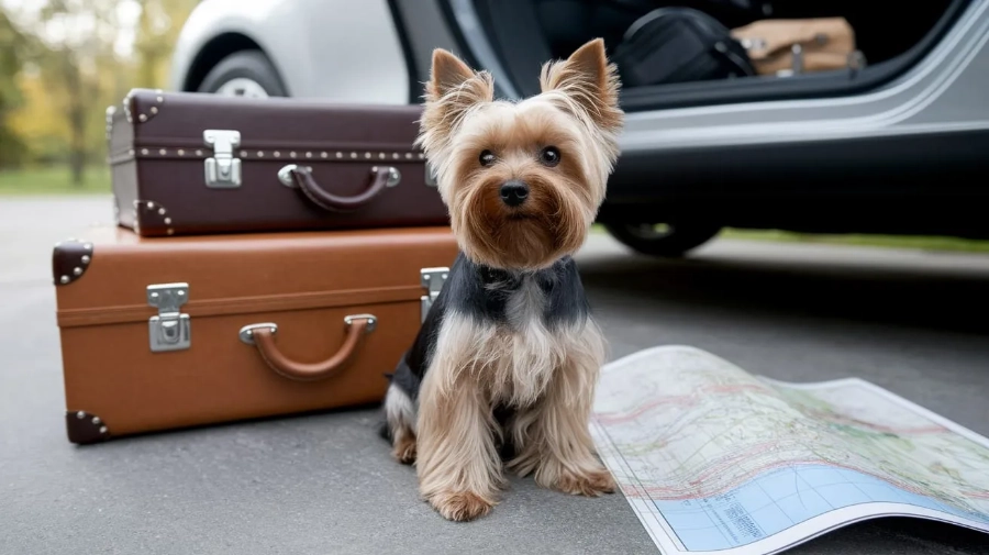 road trip with your dog